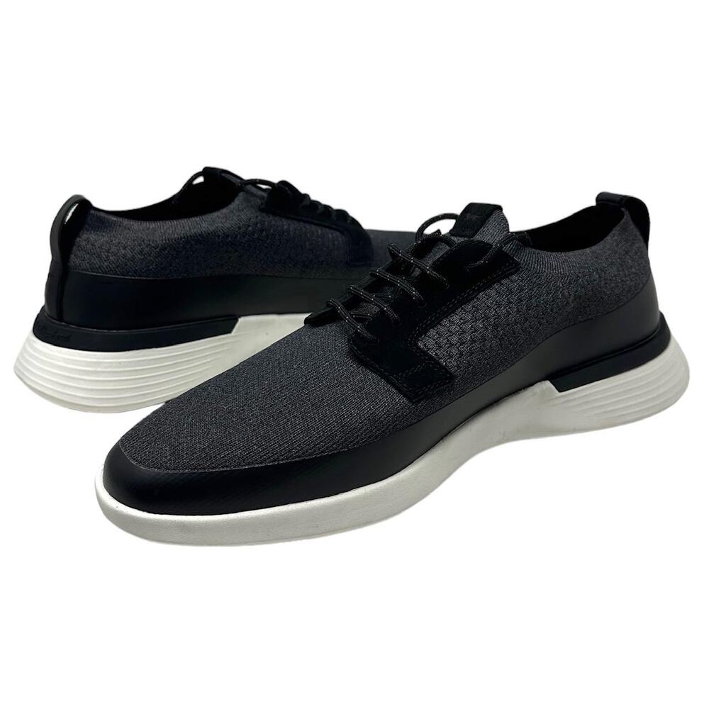 Wolf and Shepherd Men's SwiftKnit Lightweight Knit Mesh Shoes in Black